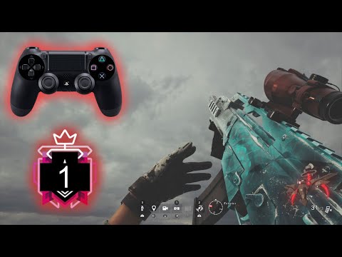 HOW A CONTROLLER CHAMPION MAKES PLAYS: PS4 Ranked Highlights - Rainbow Six Siege Console Gameplay