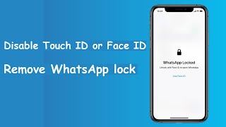 How to Disable WhatsApp Face ID or Touch ID on iPhone