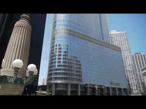 Trump Tower, from the Chicago Riverwalk