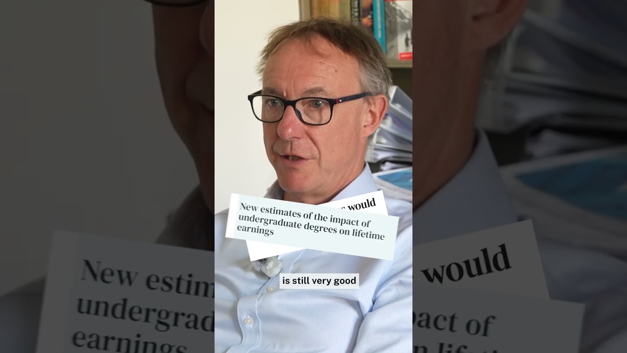 Economist on why university is still a good financial decision
