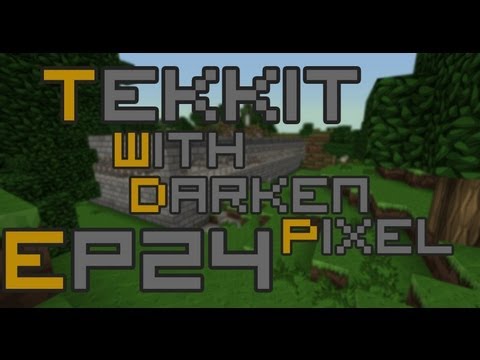 Tekkit : Part 24 - Setting up the Diamond Pipe!