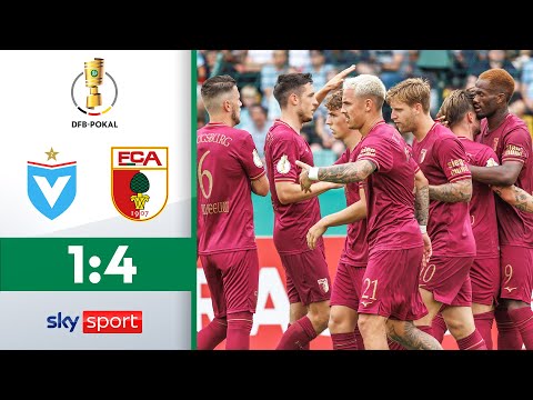 Vier gewinnt! FCA dreht Rückstand | FC Viktoria 1889 Berlin - FC Augsburg | Highlights | DFB Pokal
