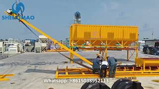 Centrale &agrave; b&eacute;ton mobile 60m&sup3;/h Mobile Dry Mix Concrete Batching Plant neuve | Image 6 - Machineryline