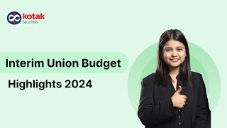 Union Budget 2024 Highlights & Announcements