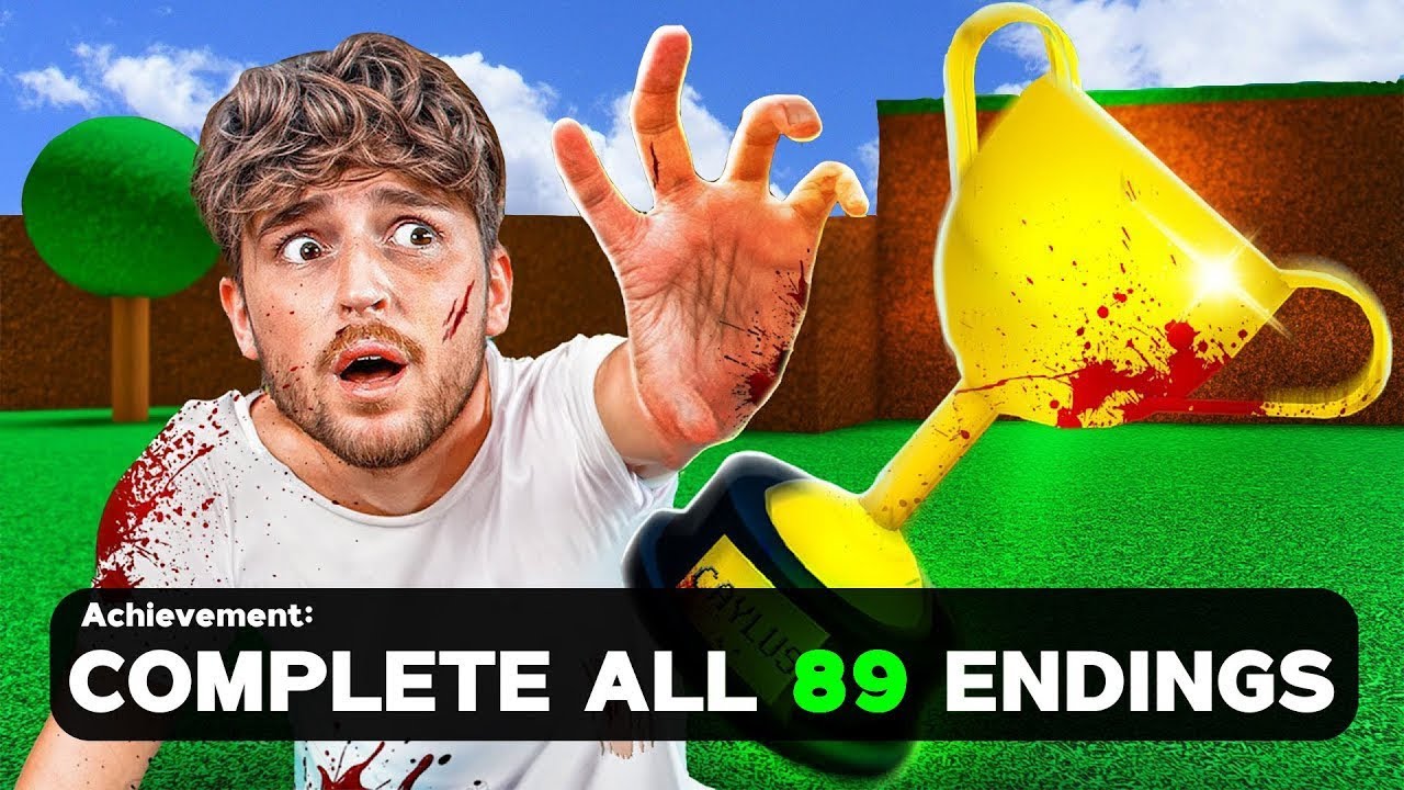 I Beat the EASIEST GAME on Roblox.. (ALL ENDINGS)