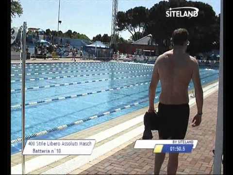 Serie 4 dei 400 Stile Libero  Assoluti Maschi Master - 13 Memorial Andrea Bettiol