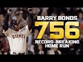Barry Bonds Breaks Home Run Record With 756th Homer Full At Bat