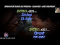 Zindagi Ek Safar Hai Suhana Karaoke With Scrolling Lyrics Eng. & हिंदी