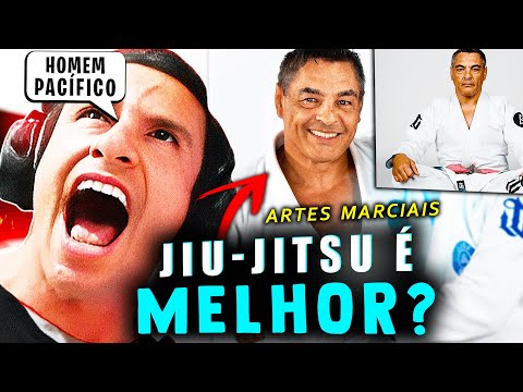 SUPER XANDÃO REAGINDO - JIU-JITSU É A MELHOR DAS ARTES MARCIAIS? BOXE VS JIU-JITSU