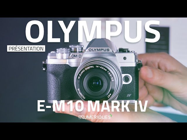 Vídeo relacionado con Kit de cámara del Sistema Micro Four Thirds Olympus OM-D E-M10 Mark IV, Sensor de 20 Mpx, Visor electrónico, vídeo 4K, Wi-Fi, Plata, Incluye el M.Zuiko Digital ED 14-42mm F3.5-5.6 EZ Pancake Plata