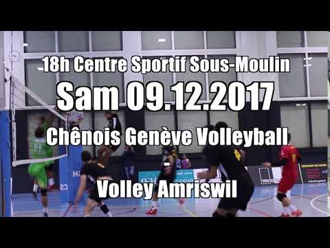Chênois Genève Volleyball - Volleyball Amriswil