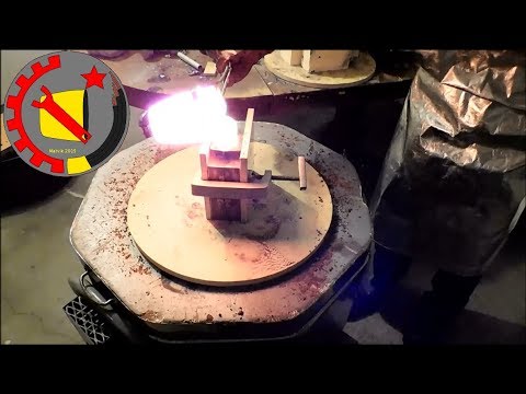 Casting a Custom Coin in Silver