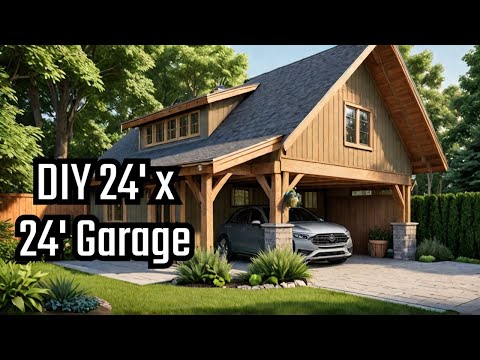 Building the Ultimate Two-Car Garage (DIY Plans)