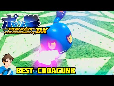 Best Croagunk in Pokken Tournament DX! - Croagunk Gameplay