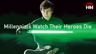 Millennials Watch Their Heroes Die