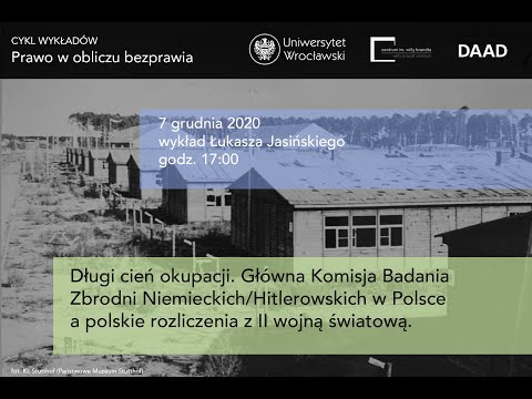 , title : 'Prawo w obliczu bezprawia: dr Łukasz Jasiński "Długi cień okupacji.(...)"'