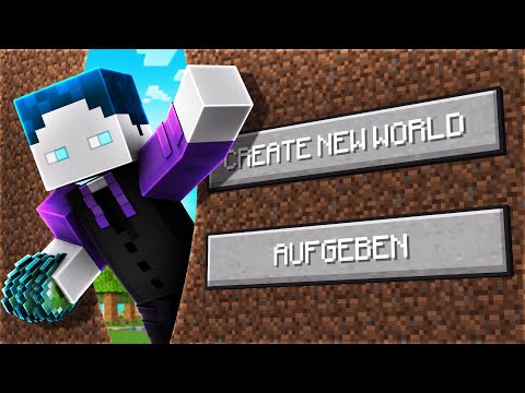 ICH SPIELE MINECRAFT ____ HINTEREINANDER DURCH (OHNE SCHADEN)