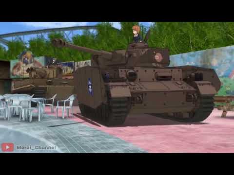 Girls und Panzer Der Film, Nishizumi Sisters VS Alice (Tank battle scene only)