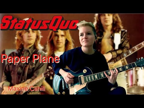 Status Quo- Paper Plane cover