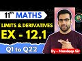 Class 11 Ex 12 1 Q1 To Q22 Limits Derivatives Maths CBSE NCERT GREENBoard