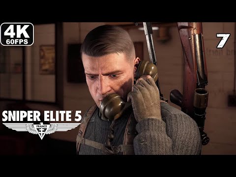 SNIPER ELITE 5 Gameplay Walkthrough Part 7 - FULL GAME [4K 60FPS] - No Commentary