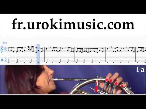 Comment Jouer du Cor D'harmonie Major Lazer & DJ Snake - Lean On Tab Tablature Partie#2 um-i829