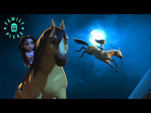 The Horses are Freed from the Wranglers | Spirit Untamed