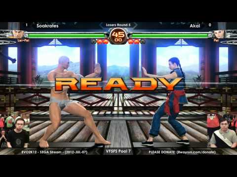 EVO2K12 - VF5FS Pool 7 L5 - Soakrates VS Akai