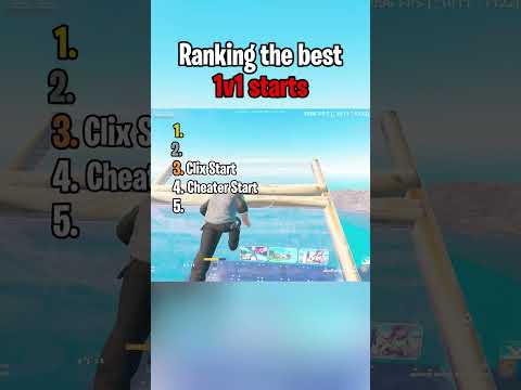 Ranking the best 1v1 starts! What's your favorite 🤔 #fortnite #fortniteclips #fortnitefunny