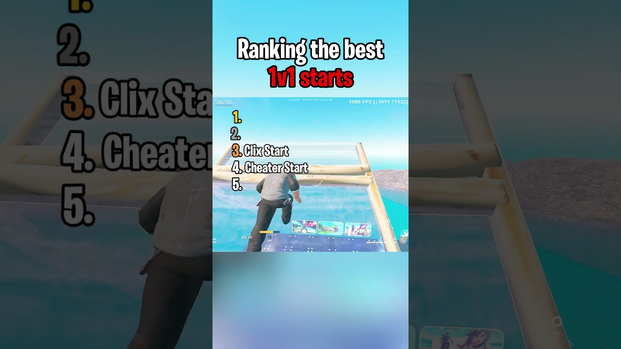 Ranking the best 1v1 starts! What's your favorite 🤔 #fortnite #fortniteclips #fortnitefunny