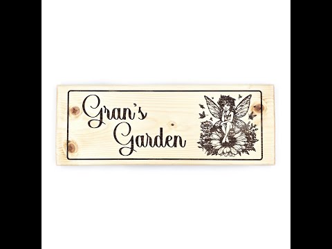 Outdoor garden Plaque