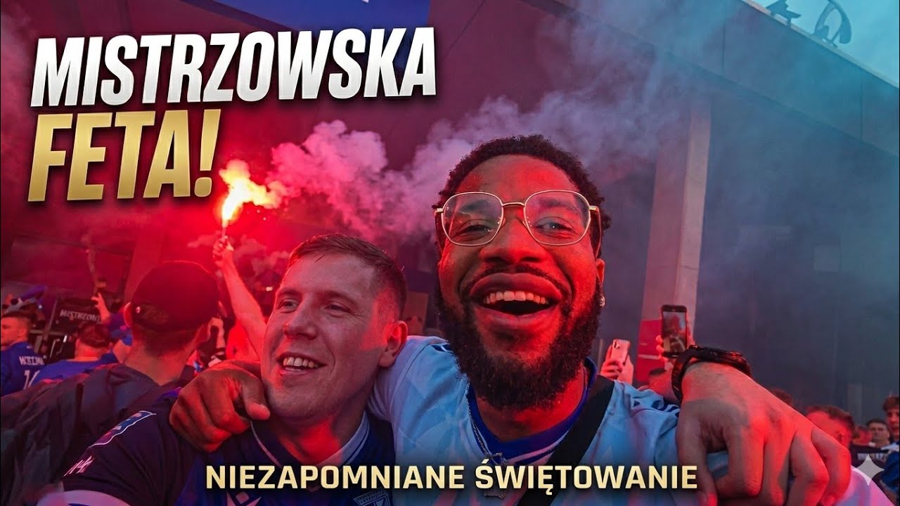 ARMAGEDON W POZNANIU! Lech Poznań Fans Ignite the City for the 10th Title