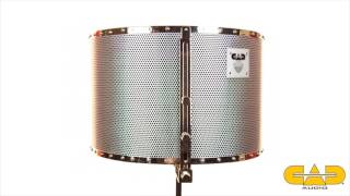 Video thumbnail for CAD Audio AS32 Stand Mounted Acoustic Shield Overview | Full Compass by Full Compass