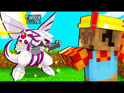 CATTURO PALKIA LEGGENDARIO NELLA PIXELMON SU MINECRAFT ITA!!
