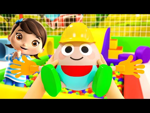 Humpty Dumpty Song | Lellobee 🐝 | Nursery Rhymes For Kids