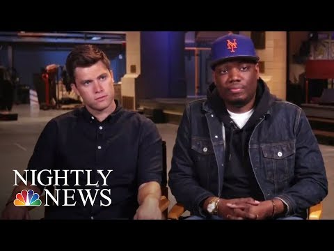 Lester Holt Talks Political Satire With Saturday Night Live Stars | NBC Nightly News