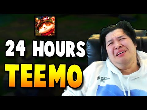 I played Teemo for 24 hours straight, this is how it went