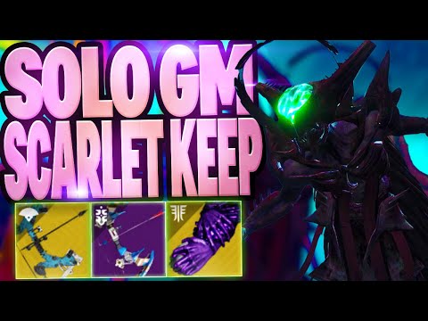 Solo Flawless Scarlet Keep Grandmaster Nightfall (Void Warlock) (Season Of Witch) [Destiny 2]