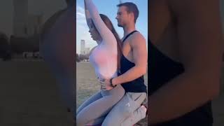 Sexy Couple Gym Workout #shorts #tiktok #sexy girls workout