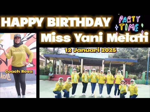 🌺 Happy Bithday Miss Yani Melati -12 Januari 2025
