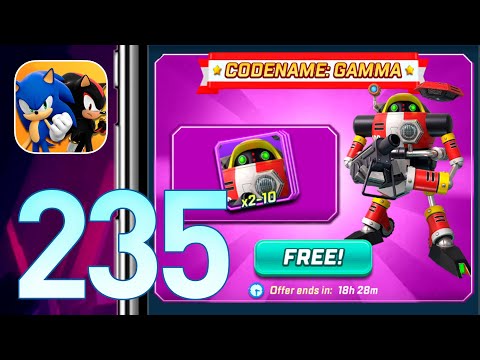 Sonic Forces: Gameplay Walkthrough Part 235 - Codename: Gamma Free! (iOS, Android)