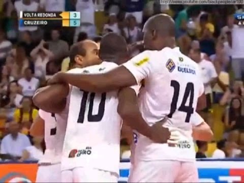 Superliga Masculina de Volei 2012/2013 (quartas de final) jogo 2 - Volta Redonda 3 x 2 Sada Cruzeiro