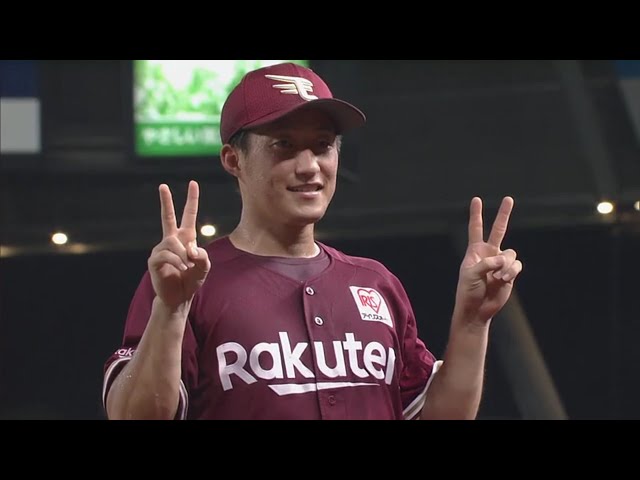 イーグルス・小深田選手ヒーローインタビュー 8/11 L-E