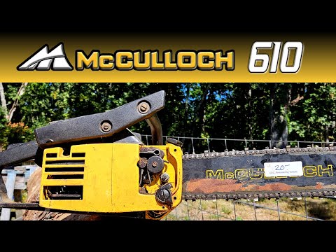 Mcculloch Pro Mac 610 Chainsaw