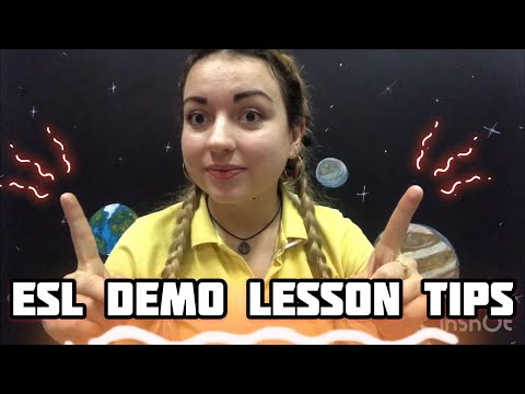 ESL Demo lesson tips. Demo video lesson. Teaching English in Thailand. Teaching English in China.