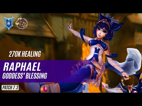 270K HEALING Räphael IO PALADINS COMPETITIVE (DIAMOND) GODDESS’ BLESSING