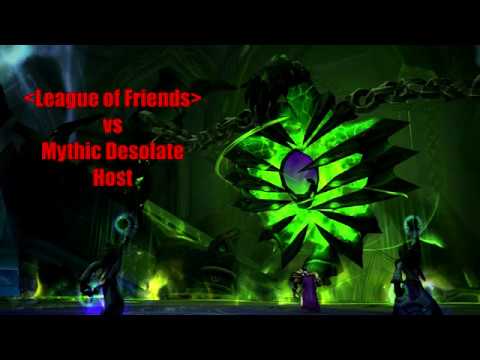 League of Friends vs. Mythic Desolate Host (Warlock PoV)