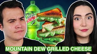 We Made A Mountain Dew Grilled Cheese Sandwich