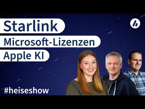 Video Thumbnail: #heiseshow: Starlink-Konkurrenz, Microsoft-Lizenzen, Apple Intelligence