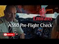 Exclusive Look Inside Emirates Airbus A380 Cockpit | Zurich to Dubai Flight Preparations